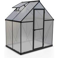 Palram - Canopia Canopia by Palram Mythos Greenhouse Grey - 6 x 4, Grey