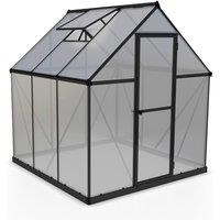 Palram - Canopia Canopia by Palram Mythos Greenhouse Grey - 6 x 6, Grey