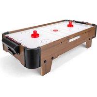 Powerplay Power Play 28'' Air Hockey Table, Brown