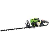 Draper 500mm Petrol Hedge Trimmer (22.5cc), Green