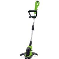 Draper 300mm Grass Trimmer with Double Line Feed (500W), Green