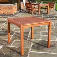 Rowlinson Willington Square Table - 90 x 90 cm, Brown
