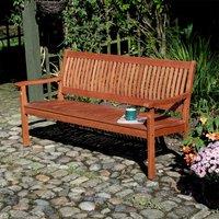 Rowlinson Willington 1.5m Bench, Brown