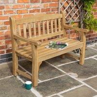 Rowlinson Tuscan 1.2m Bench, Brown