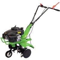 Draper Petrol Cultivator/Tiller (161cc), Green