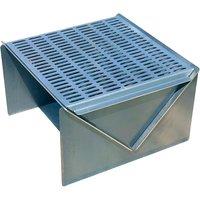 Yorkshire Grill - Outdoor Fireplace and BBQ with Log Carrying Sling, Black