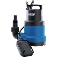 Draper Submersible Water Pump with Float Switch - 250W, Blue