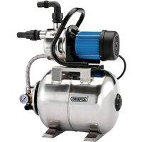 Draper Stainless Steel Booster Pump - 800W, Blue