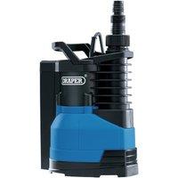 Draper Submersible Water Pump with Integral Float Switch - 400W, Blue