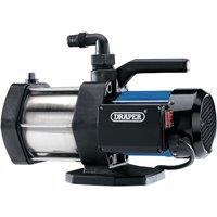 Draper Multi Stage Surface Mounted Water Pump - 1100W, Blue
