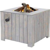 Pacific Cosicube 70 Grey Wash Fire Pit