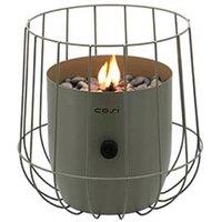 Pacific Lifestyle Cosiscoop Basket Fire Lantern - Olive