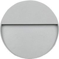 Pacific Lifestyle Round Diffused Outdoor Wall Light - Grey, Grey