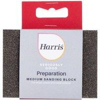 Harris Seriously Good Medium Sanding Block - Black, Black