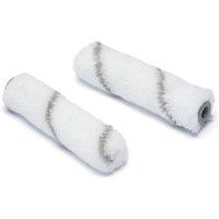 Harris Seriously Good Walls & Ceilings Short Pile Mini Roller Sleeve 4in - 2 Pack, Grey
