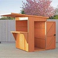 Shire Garden Bar & Storage Shed, Brown