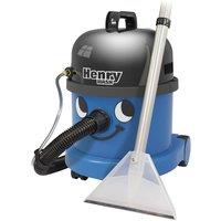 Numatic Henry HVW370 Carpet/Hard Floor Cylinder Cleaner Blue, Blue