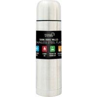 500ml Stainless Steel Flask, Silver