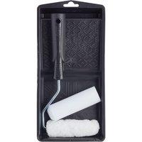Harris Essentials 4 Mini Roller Set - Black & White