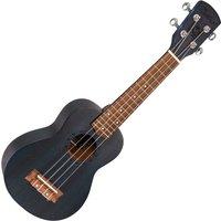 Laka Soprano Ukulele & Bag - Midnight Blue, Blue