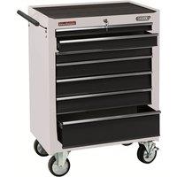 Draper 26" Roller Cabinet (7 Drawer) - White, White