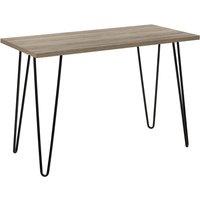 Solstice Narvi Retro Desk - Rustic Oak, Brown