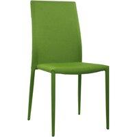 Heartlands Furniture Set Of 4 Chatham Fabric Chairs Metal Legs - Green, Green