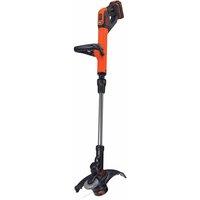Black & Decker Black and Decker 18v 28cm Cordless AFS Strimmer, Orange