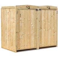 Mercia Premium Pressure Treated Double Bin Store