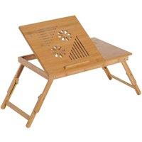 Zennor Portable Laptop Desk - Natural Bamboo, Brown