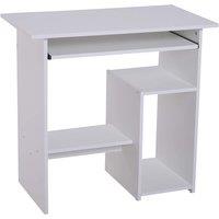 Zennor Basic Computer Desk - White, White