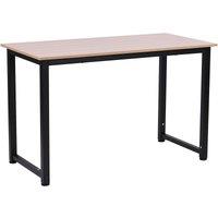 Zennor Jackson Computer Desk - Black Frame, Black
