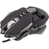 White Shark GM-5001 SHAKA ZULU Gaming Mouse - 4.800 DPI, Black
