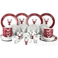Waterside 30Pc Highland Stag Dinner Set, Multi