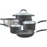 Circulon Total Hard Anodised 5 Piece Pan Set - Grey, Grey