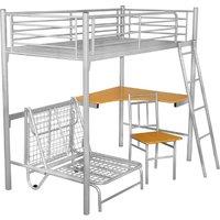 Study Bunk Silver, Silver