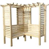 Shire Clematis Corner Arbour, Brown