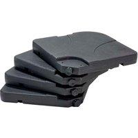 Platinum Cross Base Containers - Black, Black