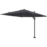 Platinum Voyager T2 2.7m Square Parasol (base not included) - Anthracite Grey, Grey