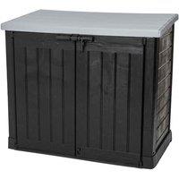 Keter Hideaway 1200L Storage Shed - Grey, Grey