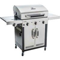 Char-Broil Advantage 345S 3 Burner Gas BBQ Grill - Stainless Steel, Silver