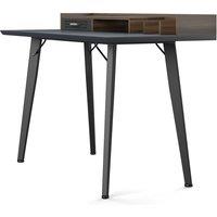 Solstice Carina Desk - Grey/Walnut, Grey