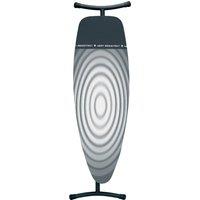 Brabantia Ironing Board 135 X 45 Heat Rest Titan Oval Black, Black