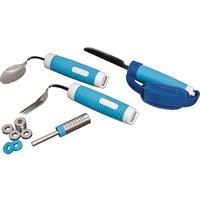 Aidapt Weight Adjustable Cutlery Set - Blue & White, Blue