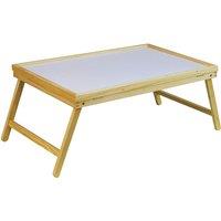 Aidapt Folding Adjustable Wooden Bed Tray - Natural