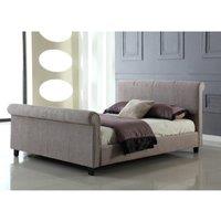 Jalisa Chenille Double Bed Mink, Brown