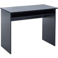 Zennor Script Desk - Black, Black