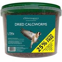 Johnston & Jeff Dried Calciworm Tub with FREE scoop - 1.6kg