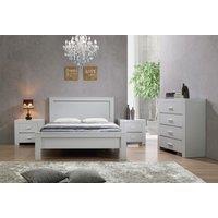 California Double Bed - Grey, Grey