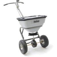 The Handy 32kg (70lb) Heavy Duty Easy Build Spreader, Black